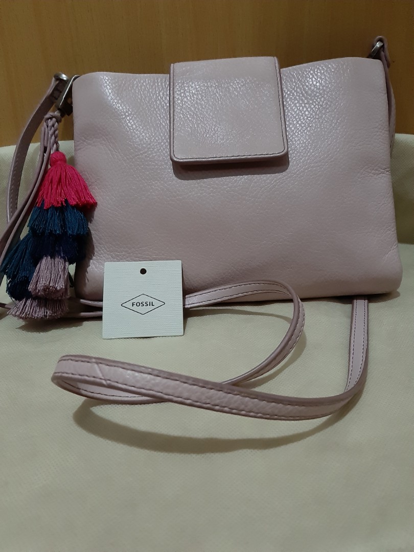 Fossil carly mini bag Fesyen Wanita Tas Dompet di Carousell