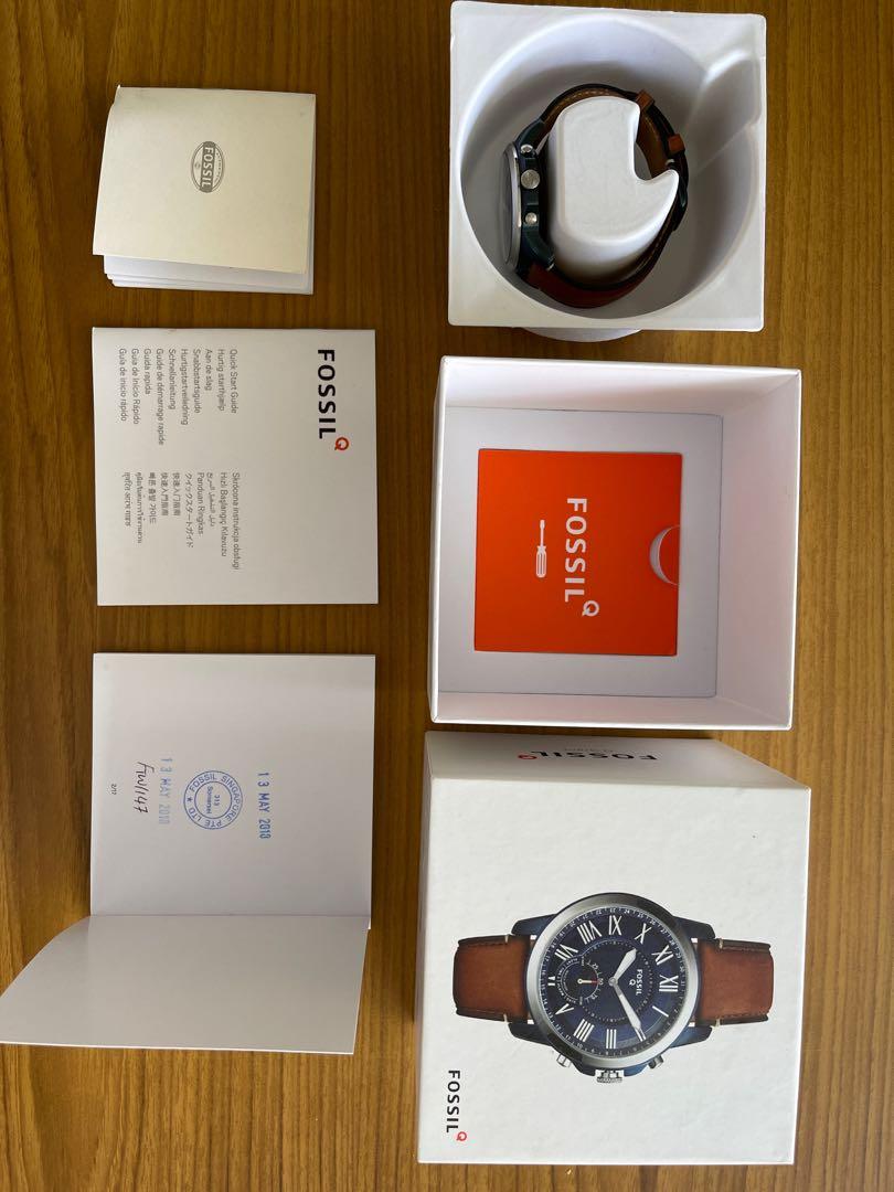 Fossil hybrid best sale smartwatch light