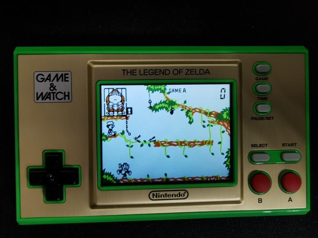 GAME & WATCH Zelda 薩爾達傳說(開心版) ️, 電子遊戲, 電子遊戲機, Nintendo 任天堂 Carousell