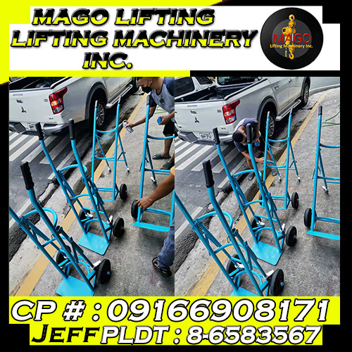 Gas Cylinder Cart Single Cylinder w/ Stand, Commercial & Industrial