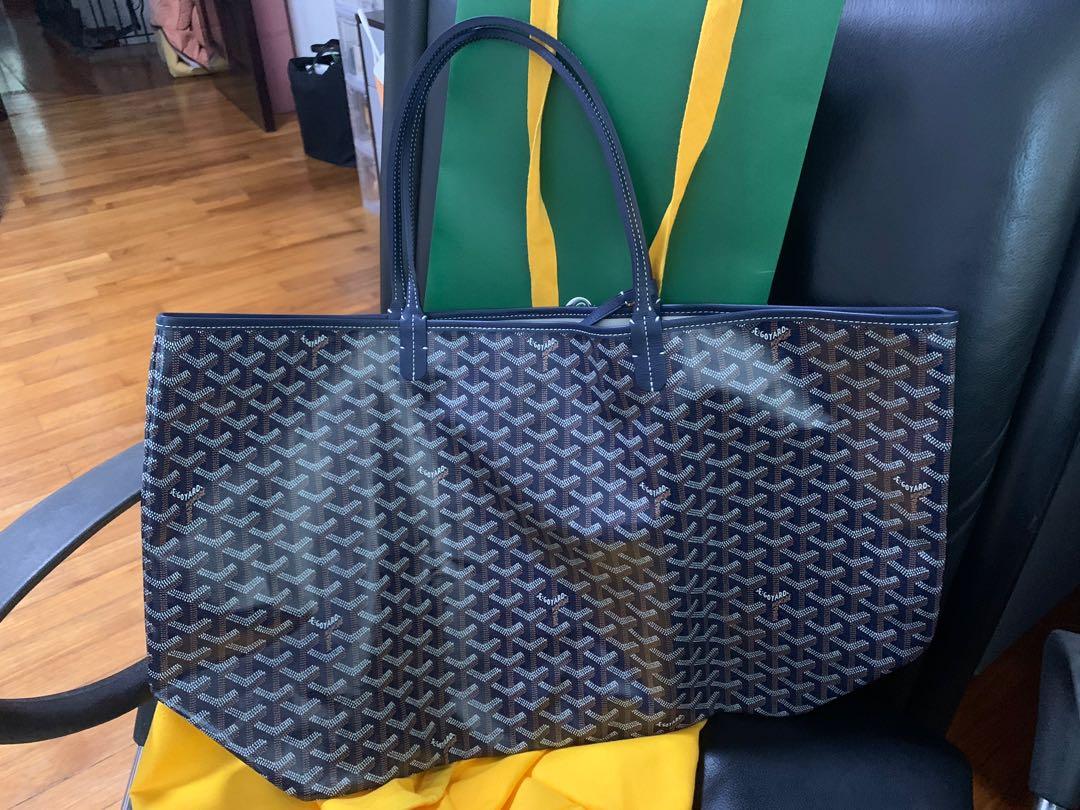 Goyard St Louis GM Navy