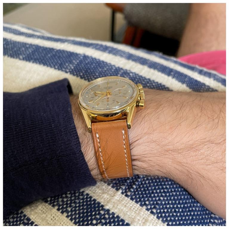 Heuer Carrera CS3140 18k Gold