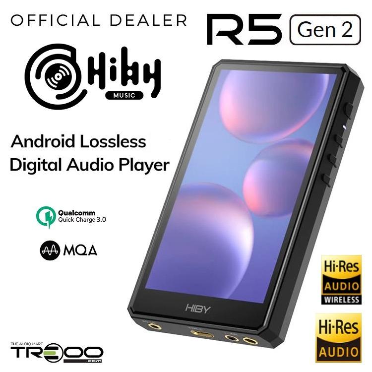 [Discontinued] HiBy R5 II (Gen 2) MQA Hi-Res Lossless Android 8.1 Dual ...