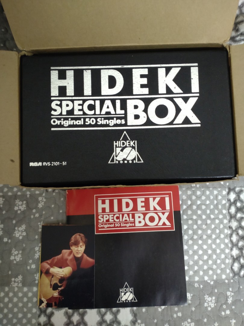 【2025年】エレガントファッションを上品に着 EP◇西城秀樹 HIDEKI 秀樹 0429 2101～51 RVS RCA BOX SPECIAL 西城秀樹