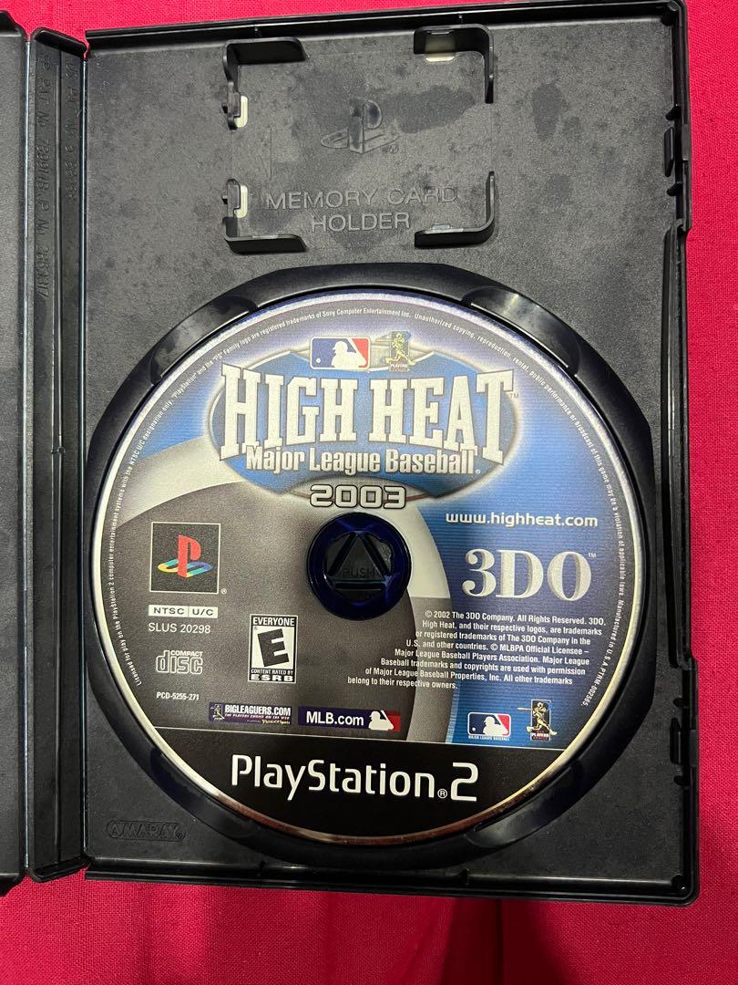 High Heat Major League Baseball 2003 PS2 (Category: PlayStation) located in Quezon City. Submitted by rd.222 (Listing ID 1155897011, Image 3). Description: NTSC U/C Complete with case and manual Playstation2 compatible.