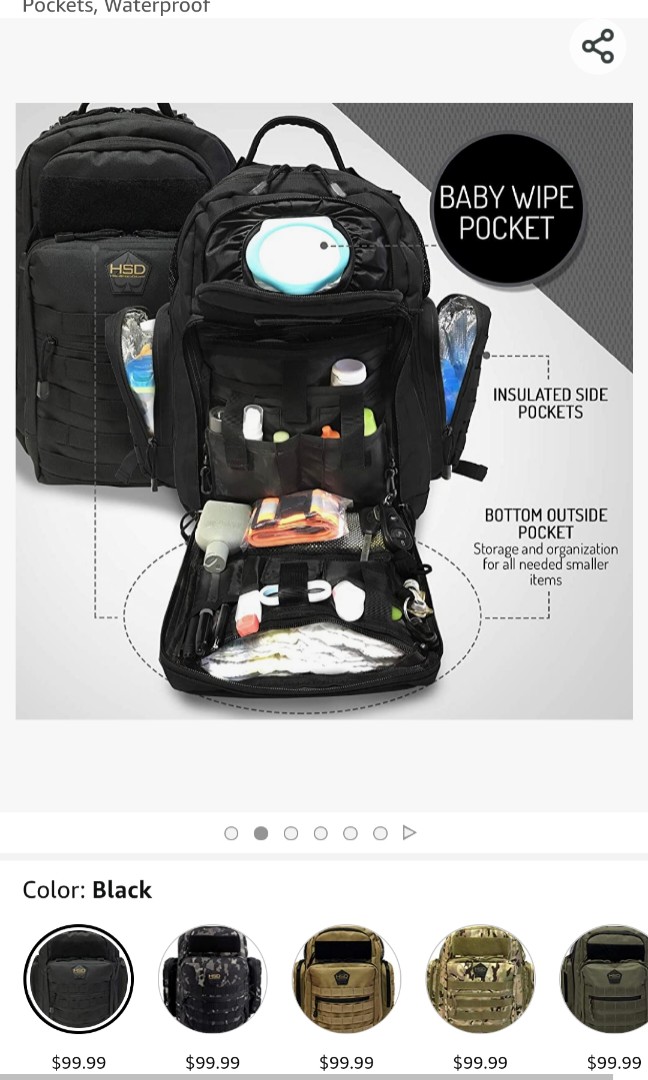 High Speed Daddy Backpack, Babies 