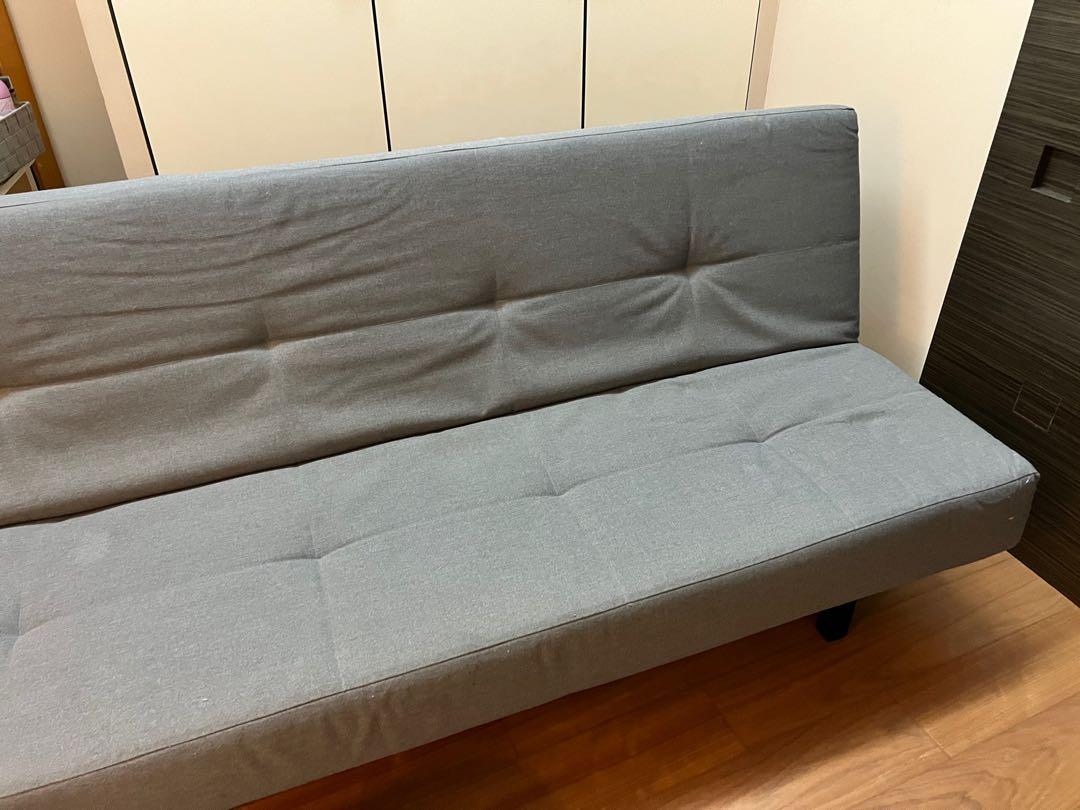 balkarp sofa bed vissle gray reviews