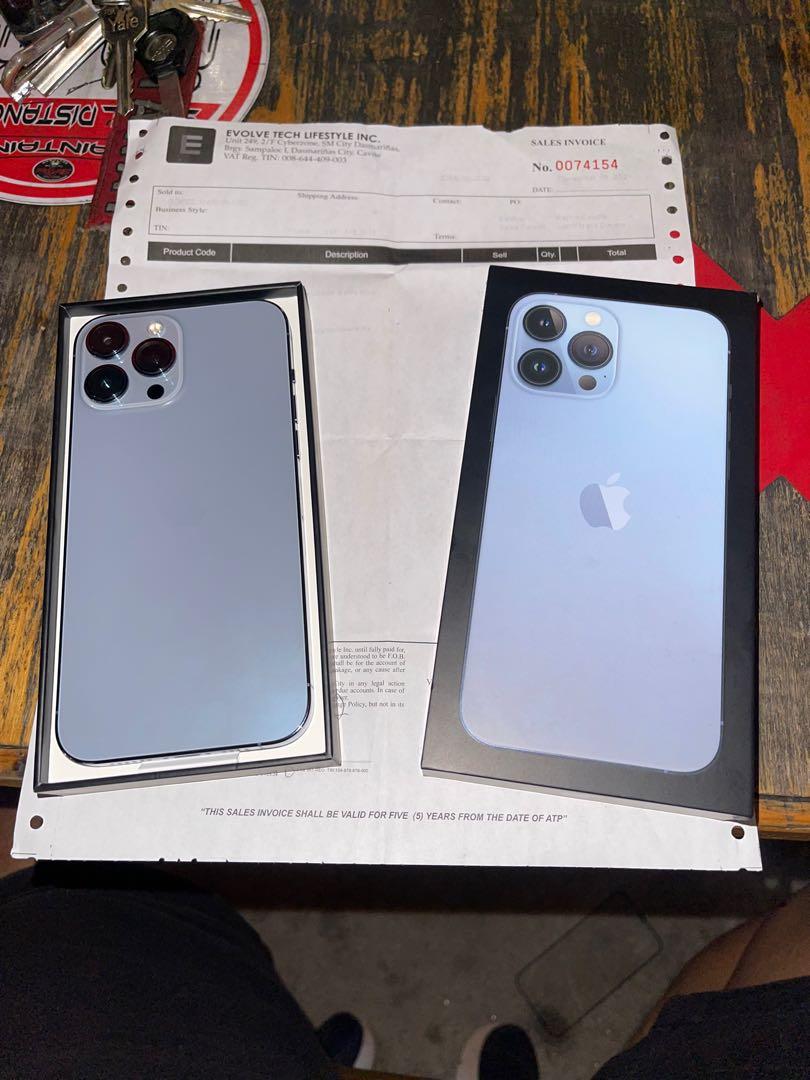 Iphone 13 Pro Max 256gb Sierra Blue Factory Unlock Mobile Phones Gadgets Mobile Phones Iphone Iphone 13 Series On Carousell