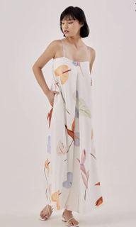 Jourdie Wide Leg Jumpsuit in Precious Treasures