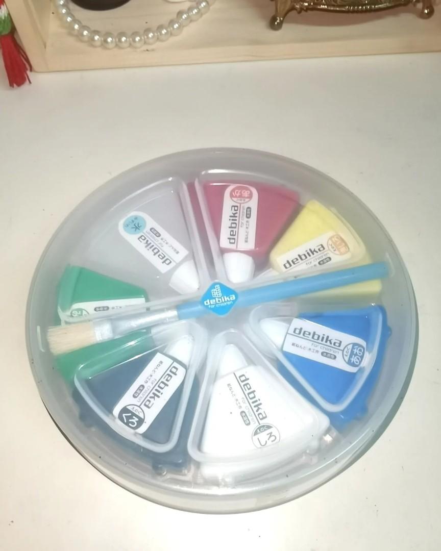 Kiddie paint set, Hobbies & Toys, Stationary & Craft, Craft Supplies