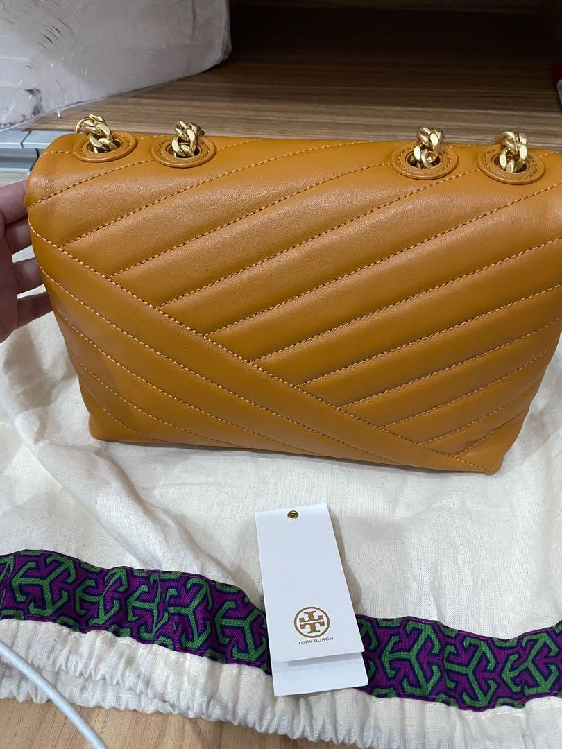 Tory Burch Kira Squash Chevron Small Convertible Shoulder Bag