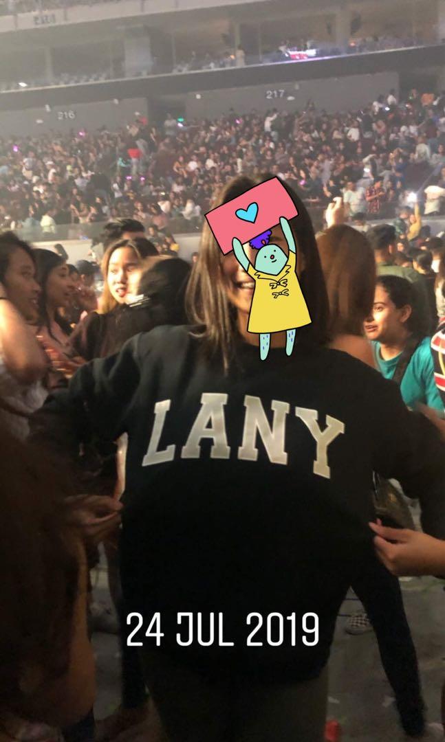Lany varsity crewneck cheap