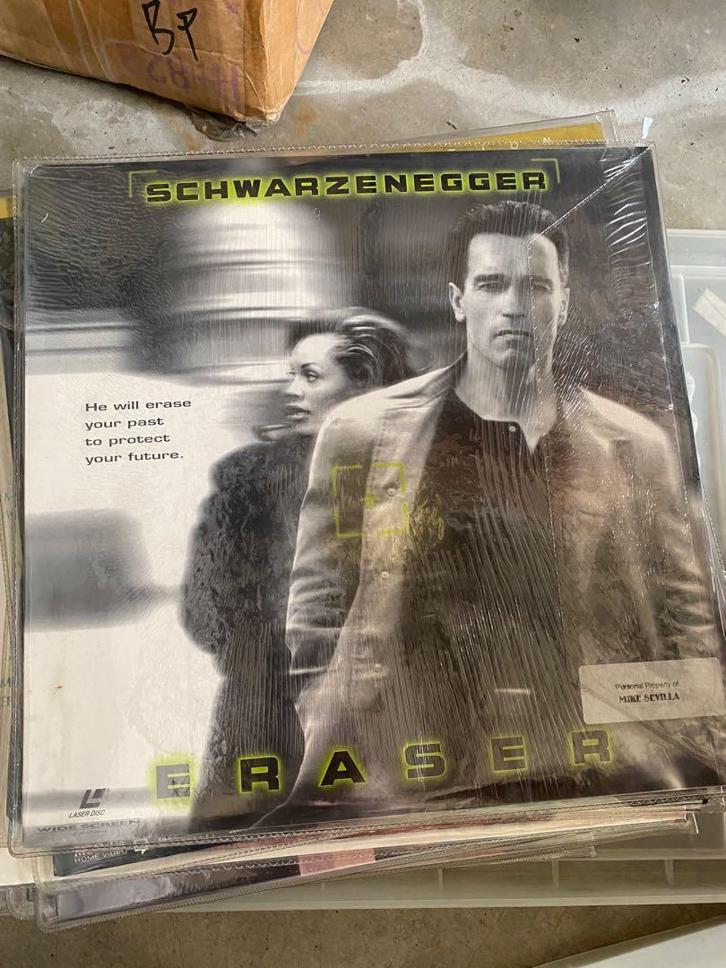 Laserdisc Eraser Movie, Hobbies & Toys, Music & Media, CDs & DVDs on Carousell