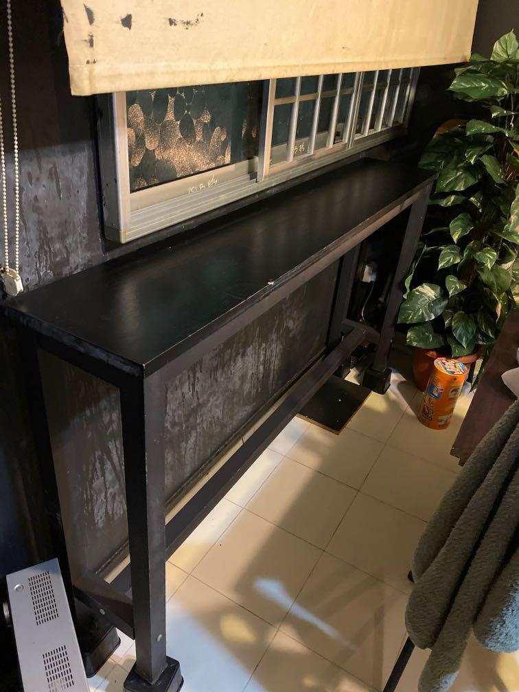 Long thin bar table high table Furniture Home Living Furniture