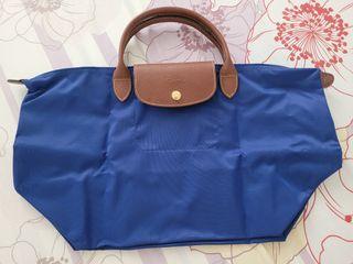 Longchamp "M" Short Handle - Blue