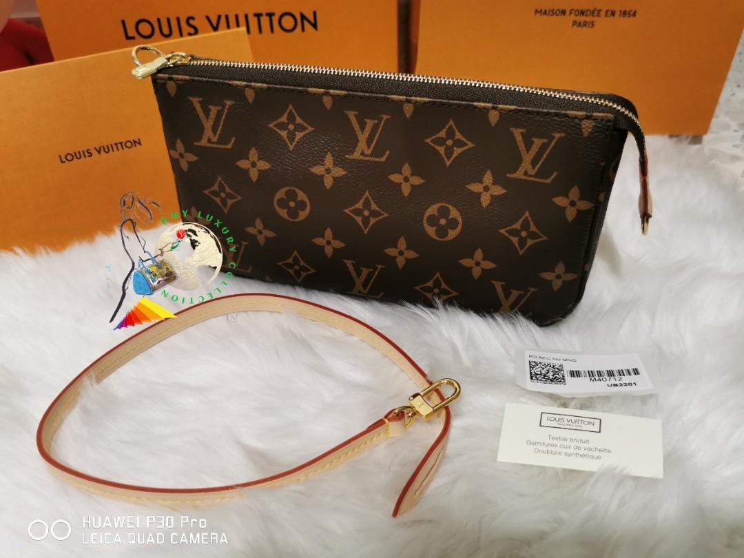 Authentic Louis Vuitton Pochette Accessoires Monogram, Luxury, Bags &  Wallets on Carousell