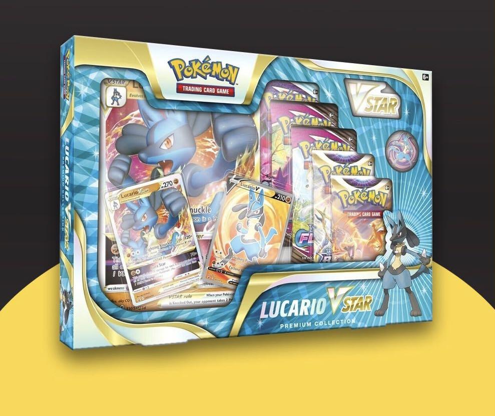 Lucario Vstar Premium Collection Box, Hobbies & Toys, Toys & Games on ...