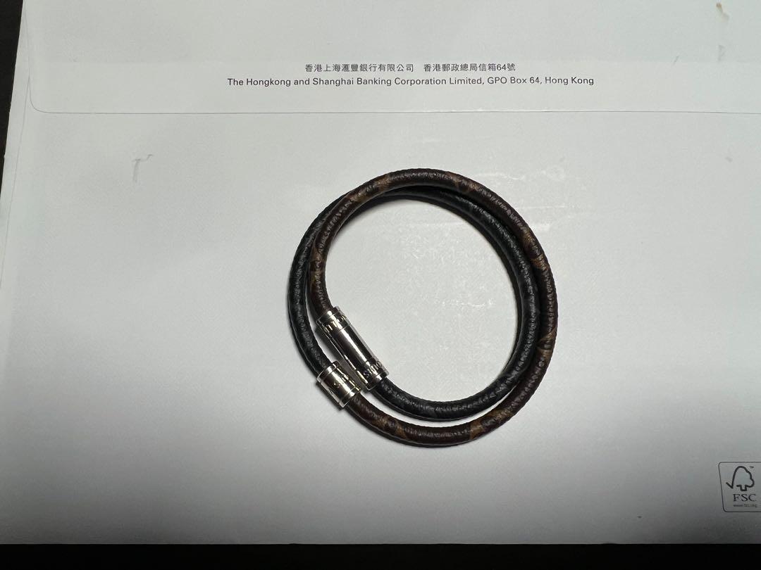 Louis Vuitton LV keep it Double Monogram 手鐲手帶bracelet , 名牌