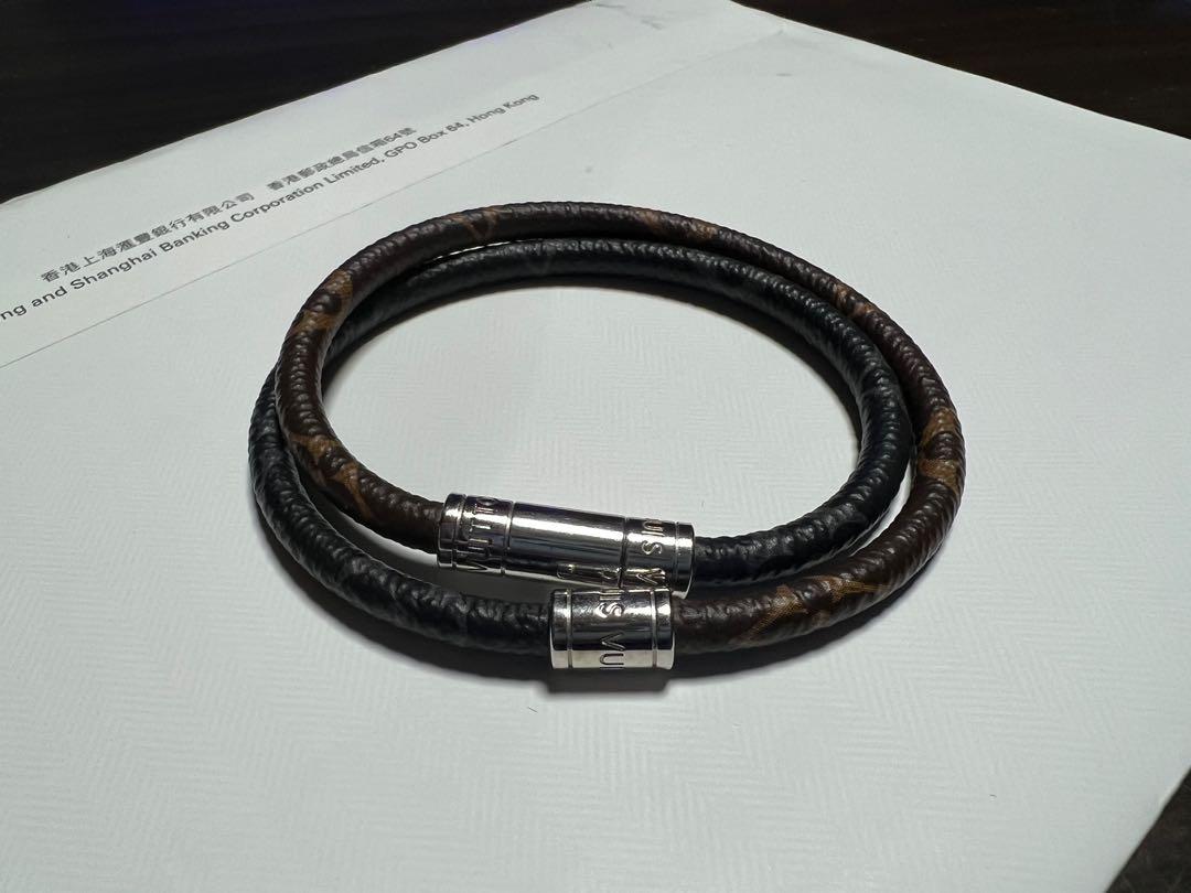 Louis Vuitton LV keep it Double Monogram 手鐲手帶bracelet , 名牌