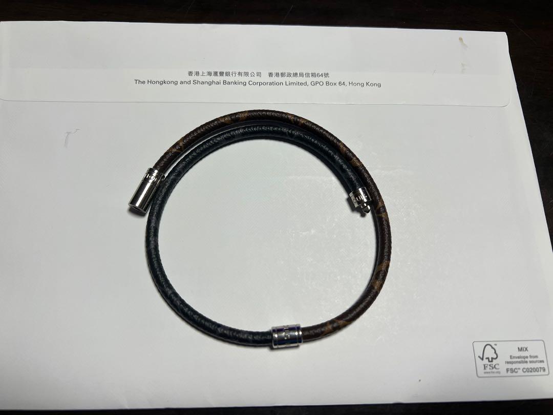 Louis Vuitton LV keep it Double Monogram 手鐲手帶bracelet , 名牌