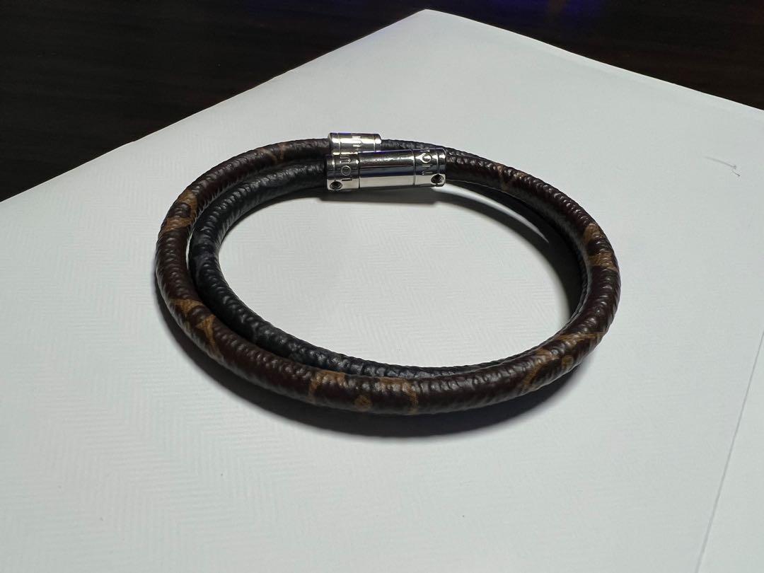 Louis Vuitton LV keep it Double Monogram 手鐲手帶bracelet , 名牌