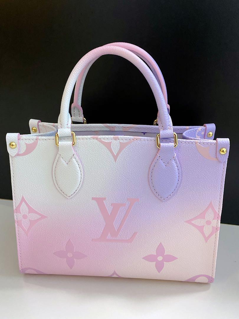 LV on the go PM sunrise pastel, Luxury, Bags & Wallets on Carousell