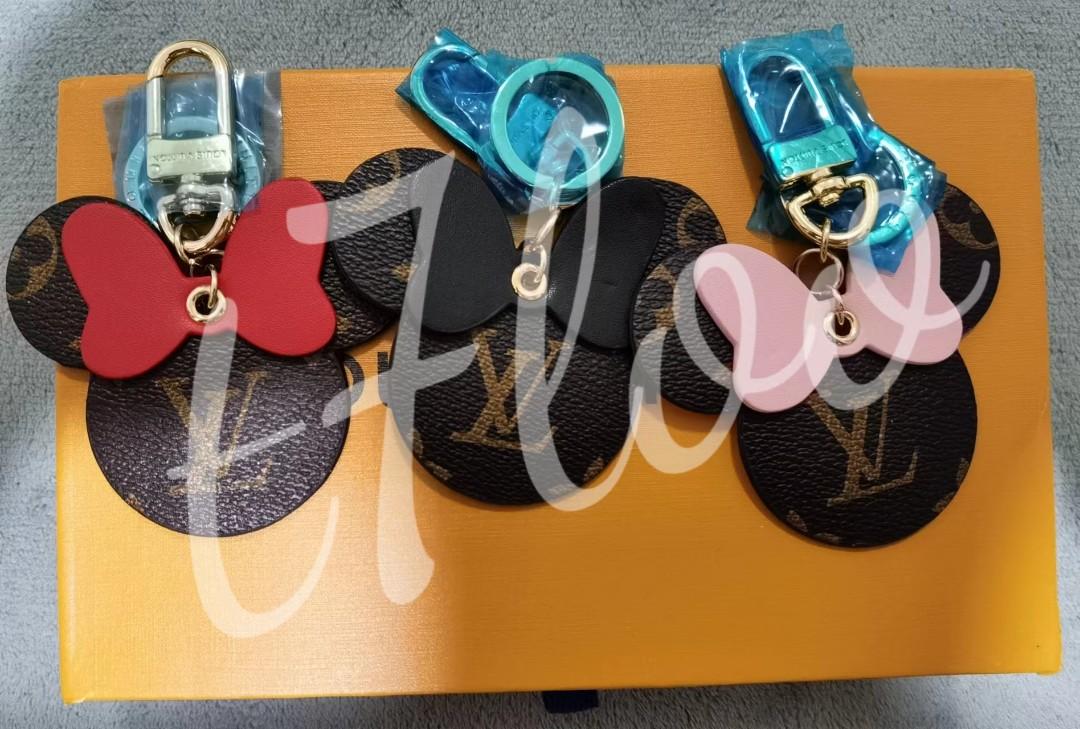 NEW ARRIVAL! 🔥 LV x Minnie Mouse inspired keyrings now available on o