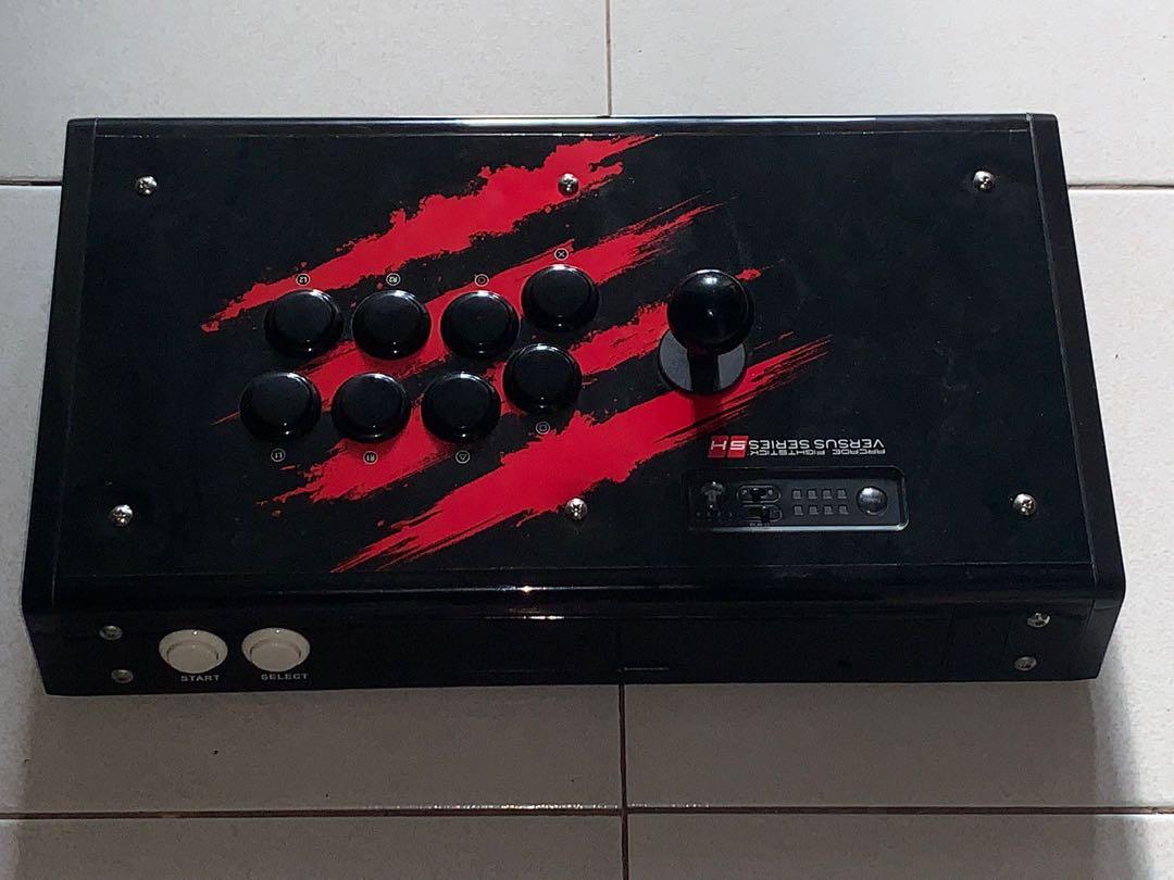 MadCatz Mad Catz Versus Series V.S. Arcade Fight Stick PS3 PC scratch logo  version