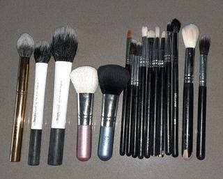 Makeup brush bundle - 15 brushes