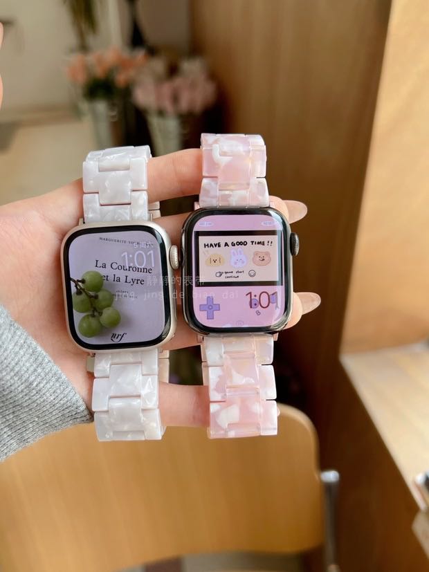 Marble apple watch strap deals