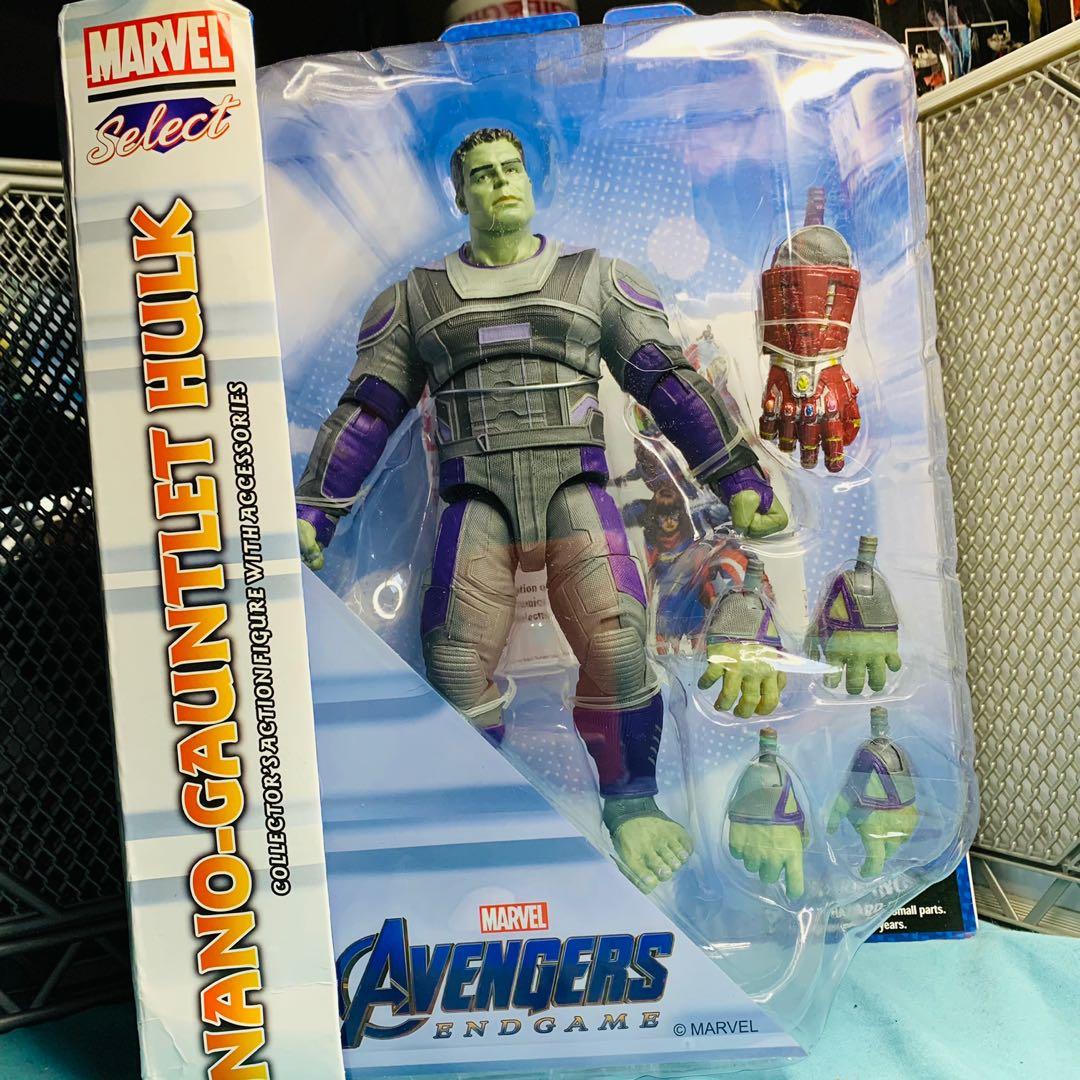 Marvel Select Action Figures (Category: Figurines & Statues) located in Quezon City. Submitted by anyajapanthriftshop (Listing ID 1155859358, Image 2). Description: SALE‼️ 🔥All MISB🔥 pm for sure buyer 😇😇😇 Thanos Marvel Select- From 1829 to 1749 only‼️ Nano gauntlet Hulk Marvel Select- From 1829 to 1749 only‼️ Iron Man Mark 85 Marvel Select- 1829 to 1749 only‼️ K.O Ghost Rider (Marvel Legends Build a figure)- From 1329 to 1100 only ‼️ ♡♡comme
