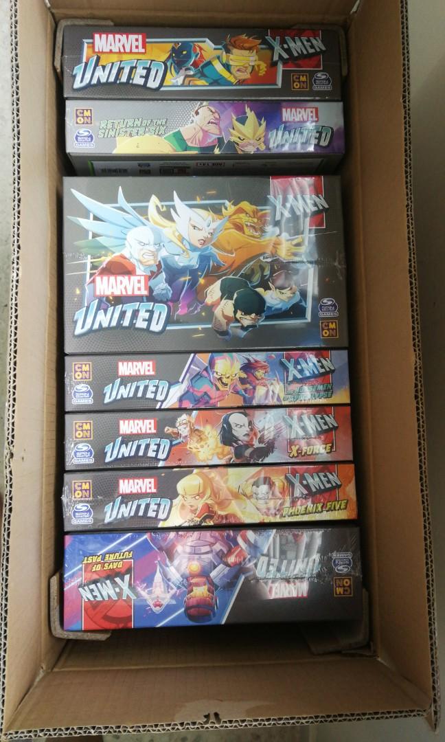 Marvel United + Xmen Kickstarter Board Game, Hobbies & Toys, Toys