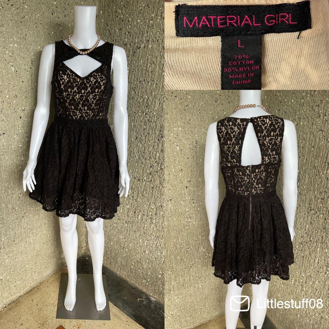 Material girl lace dress online