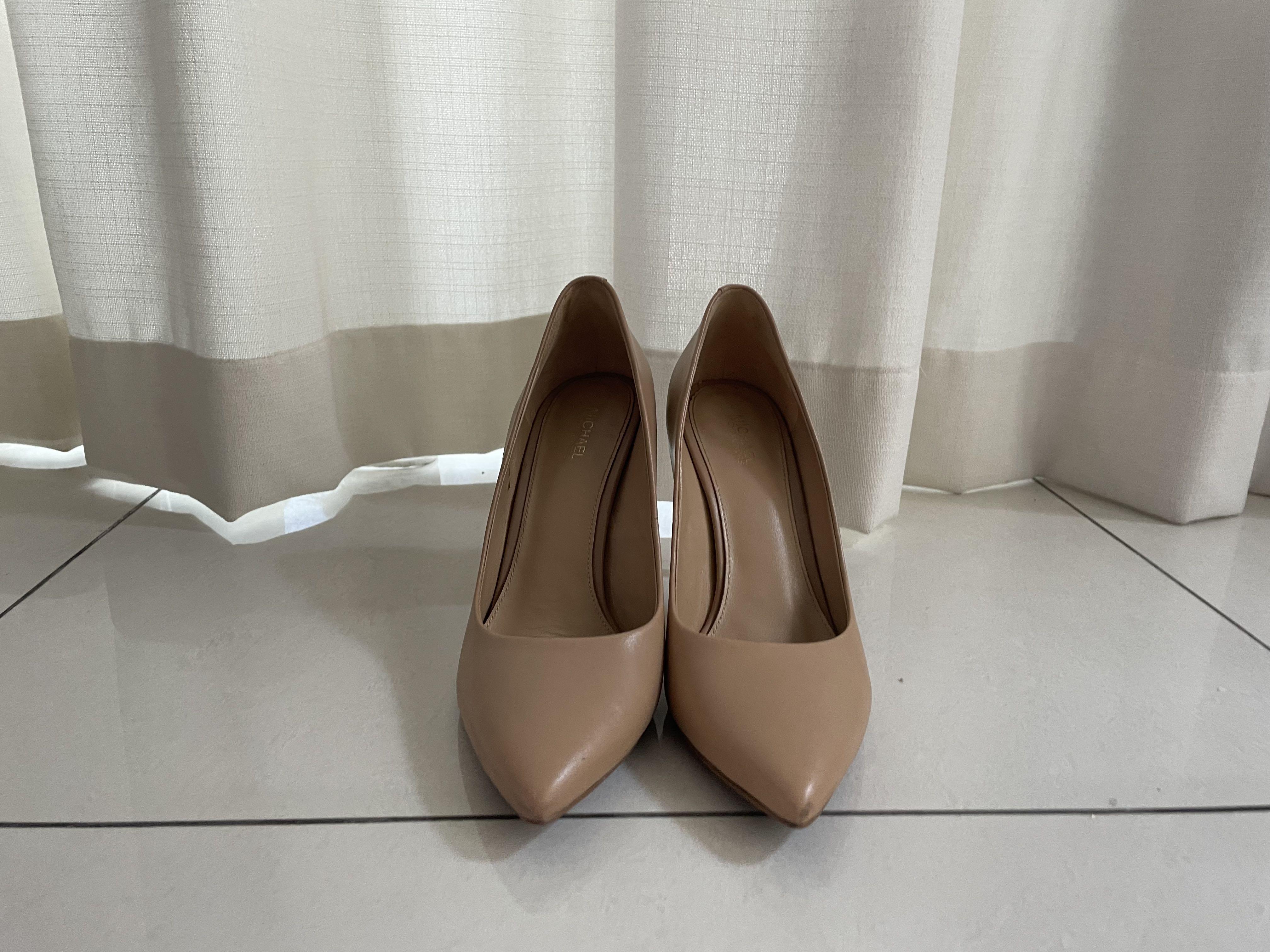 michael kors nude heels