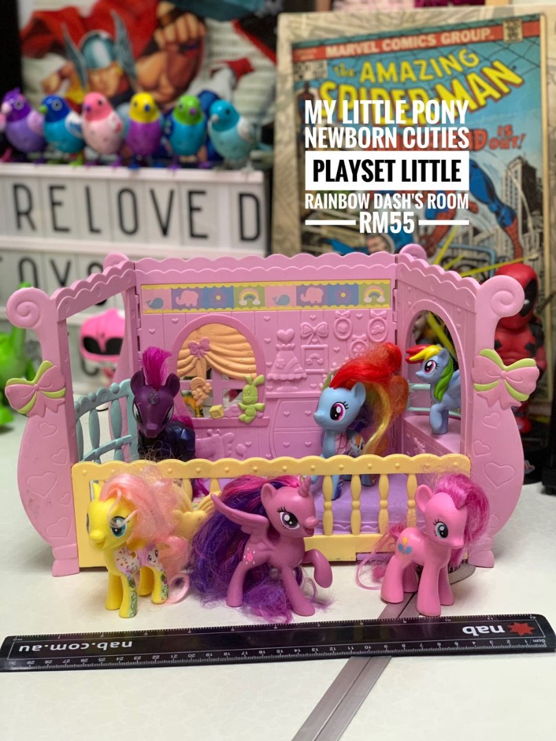 My little pony 2025 newborn cuties playset