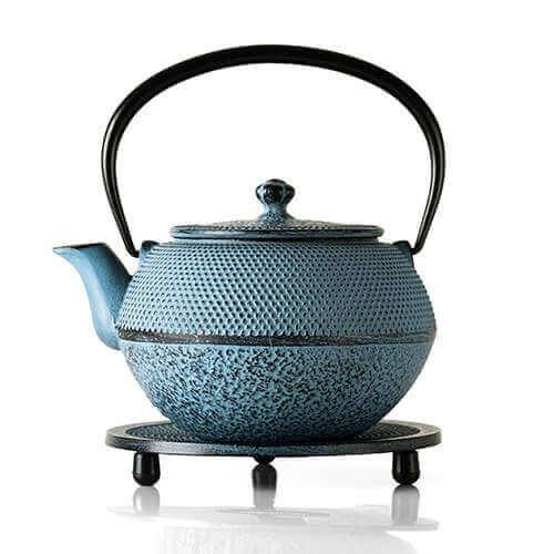 Cast Iron Teapot with Infuser, 40.6oz Tea Kettle for Stovetop Japanese