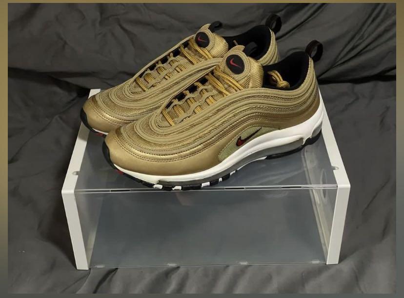 Nike Air Max 97 Metallic Gold Men s Fashion Footwear Sneakers