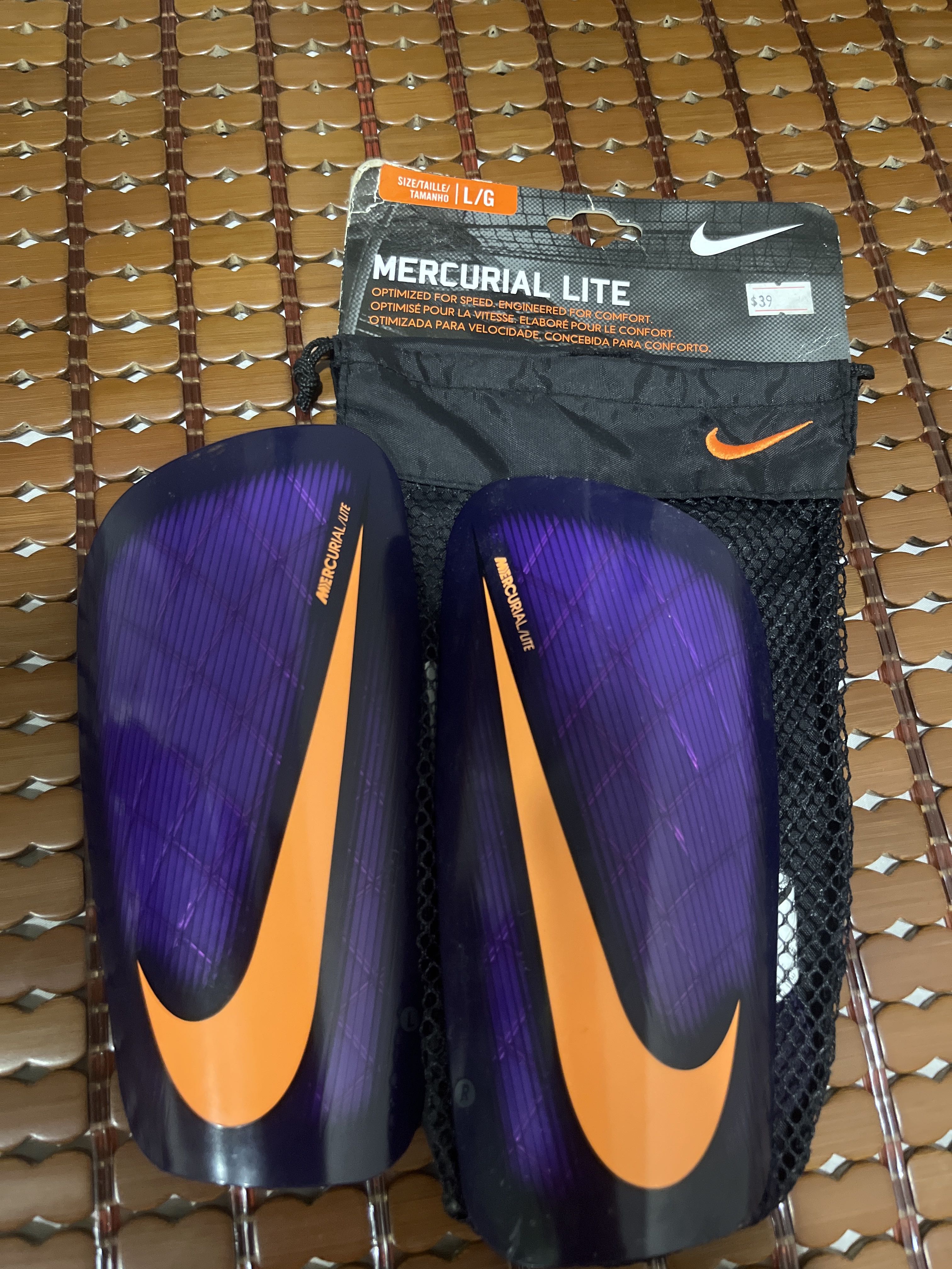 Mercurial lite shin pads on sale