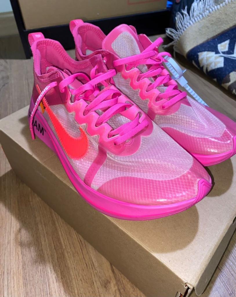 Nike Zoom Fly OffWhite Tulip pink Men s Fashion Footwear Dress