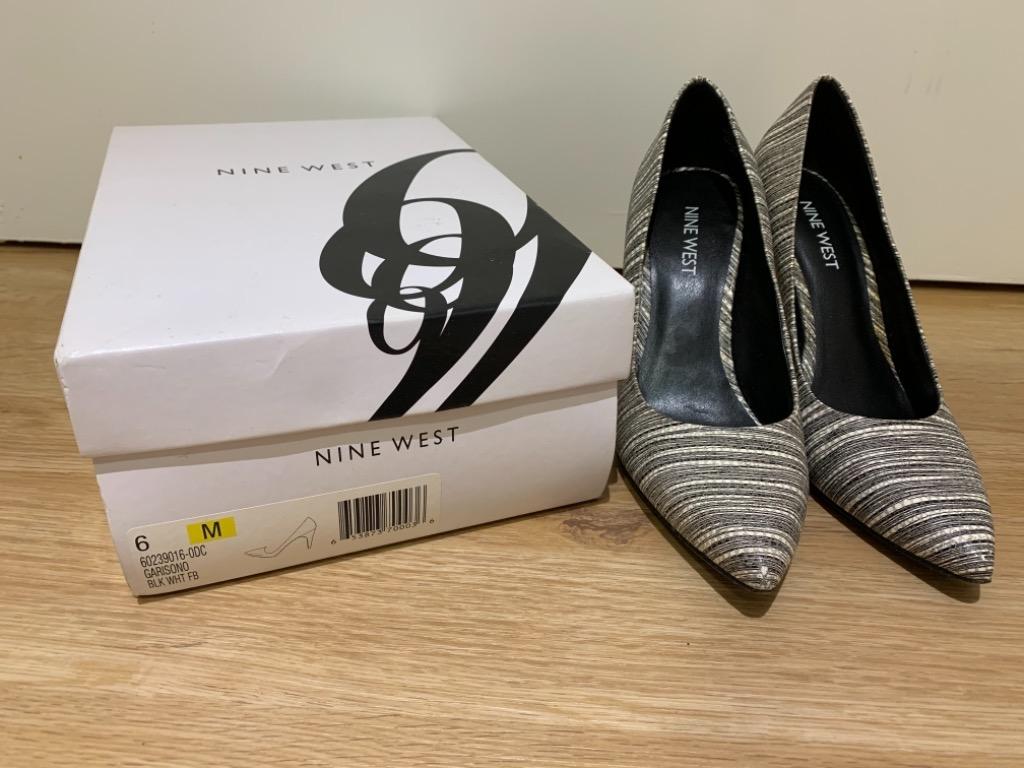 Nine West Grey Pumps 95 new EU36.5 UK3.5 US6M Carousell