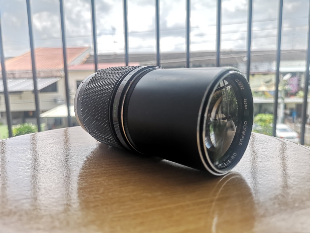 OLYMPUS OM-SYSTEM ZUIKO AUTO-T 200mm F4 - レンズ(単焦点)