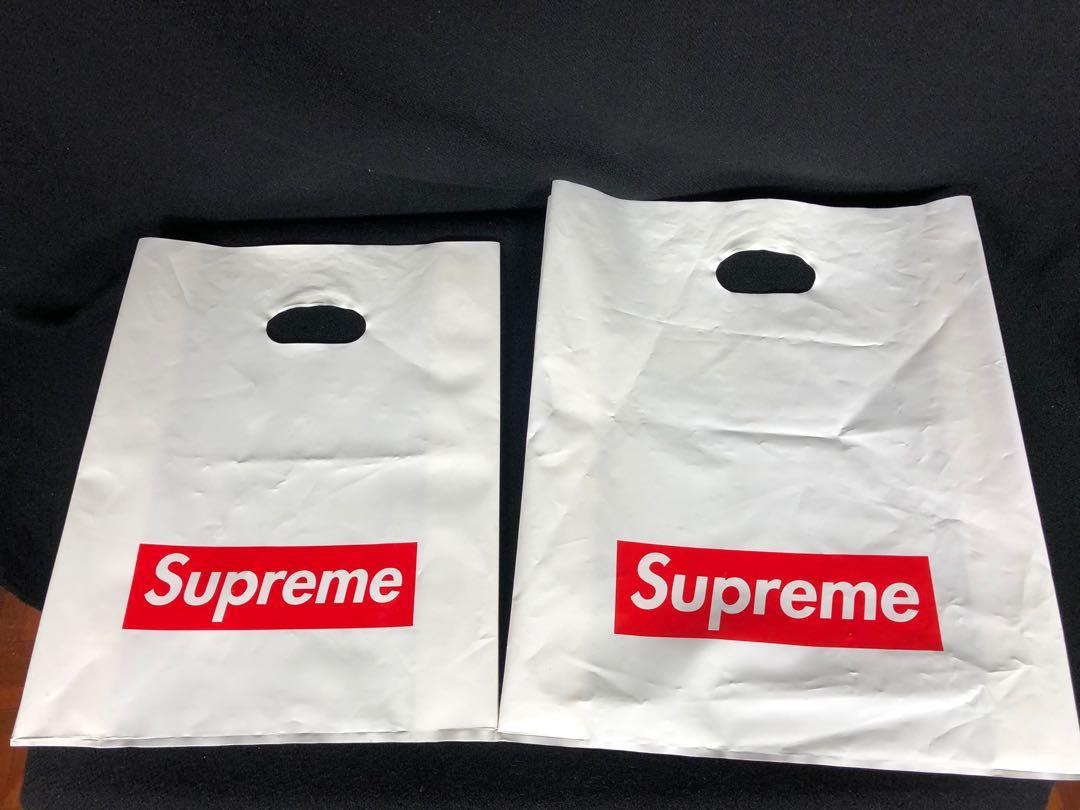Supreme deals plastic bag