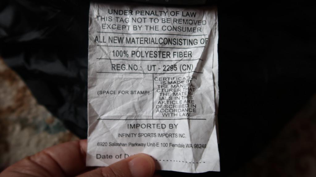 Out Door Works Champlain 3 Quadratherm Sleeping Bag, Sports Equipment