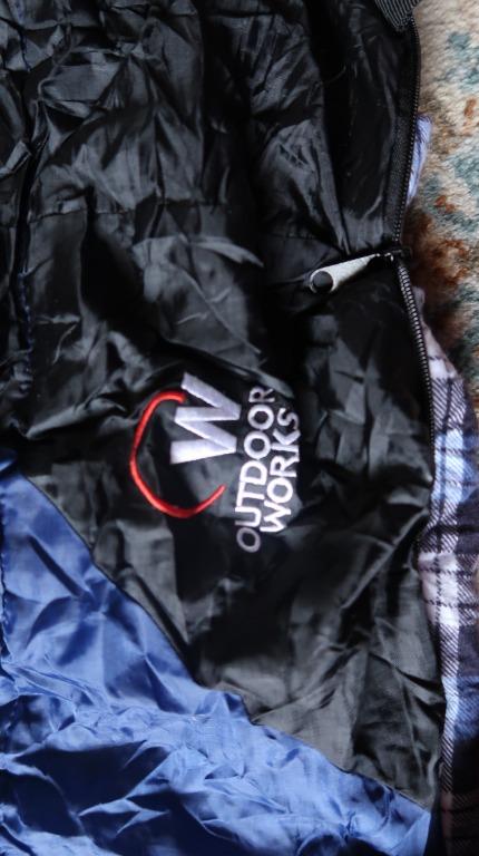 Outdoor works sleeping bag top