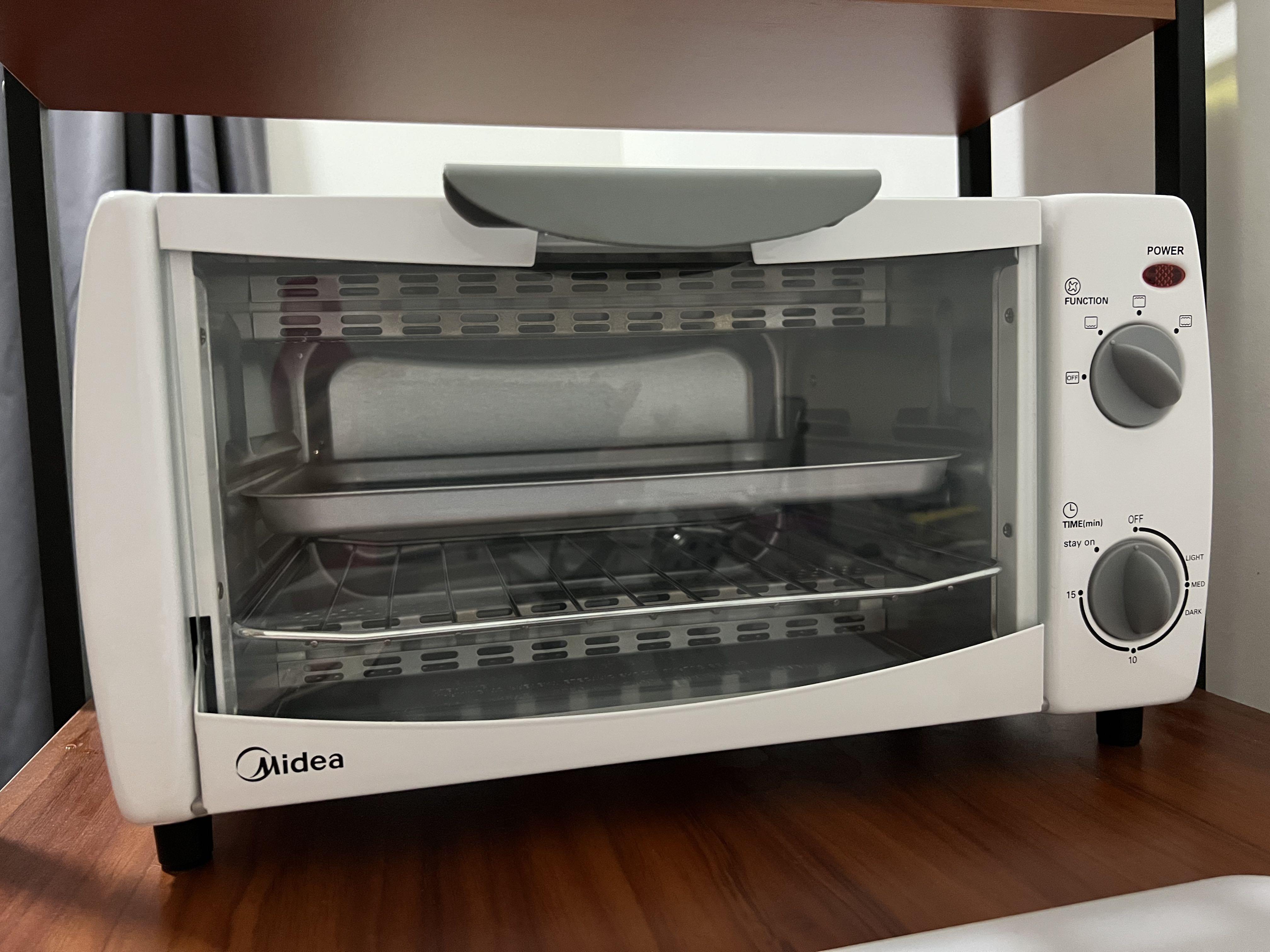 Oven Toaster Midea (10L), White, TV & Home Appliances, Kitchen