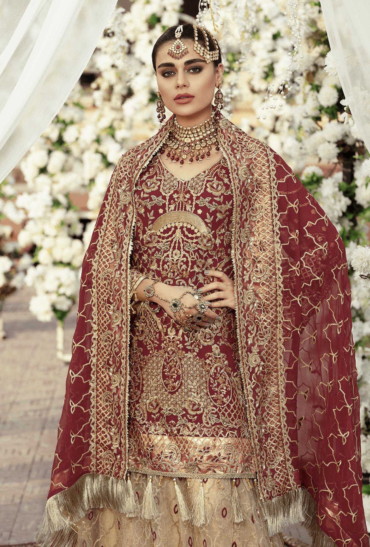 This Punjabi Bride Chose A Unique Coloured Lehenga From Rimple And Harpreet  For Her Wedding Day