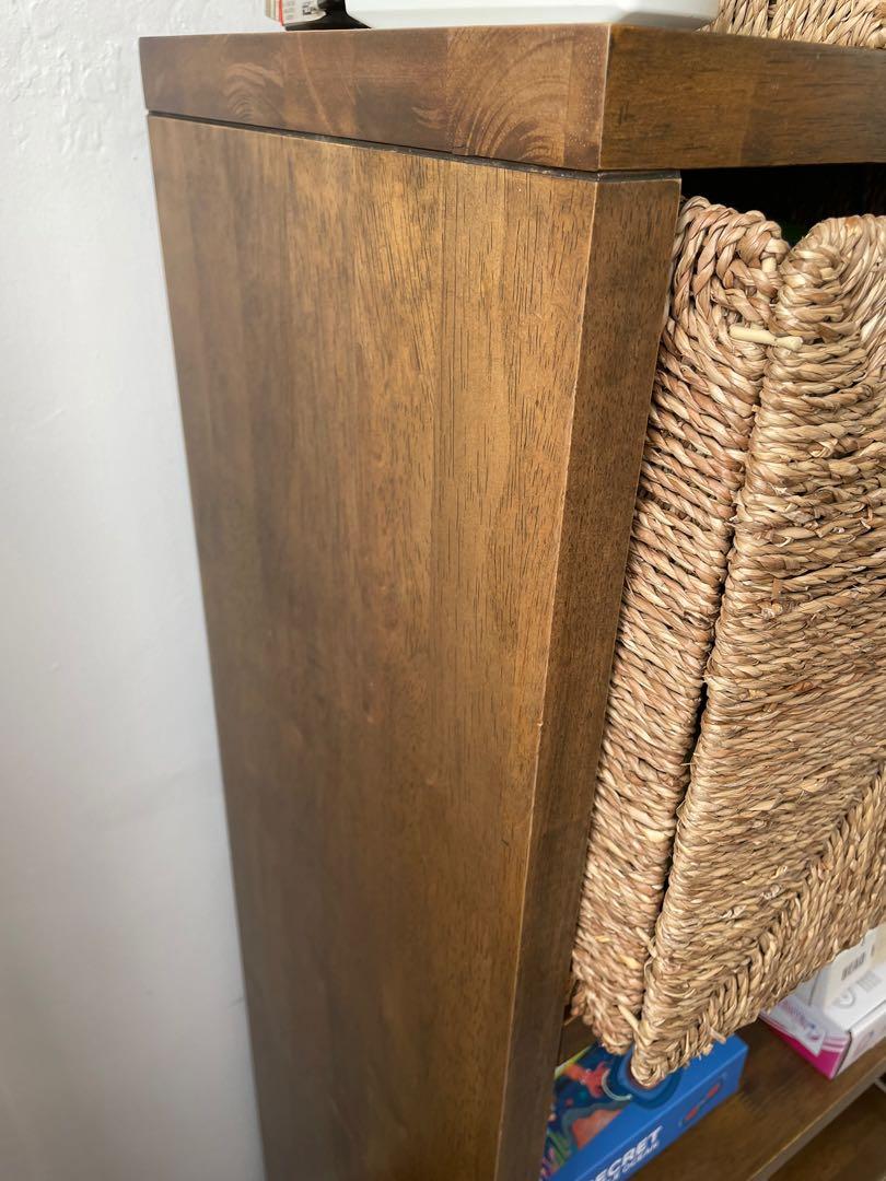 Picket and Rail bookshelf, Furniture & Home Living, Furniture, Shelves