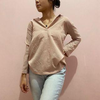 Pink Korean Tops