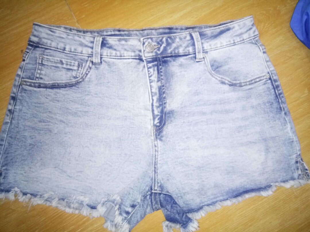 Plus size denim shorts (stretchable 