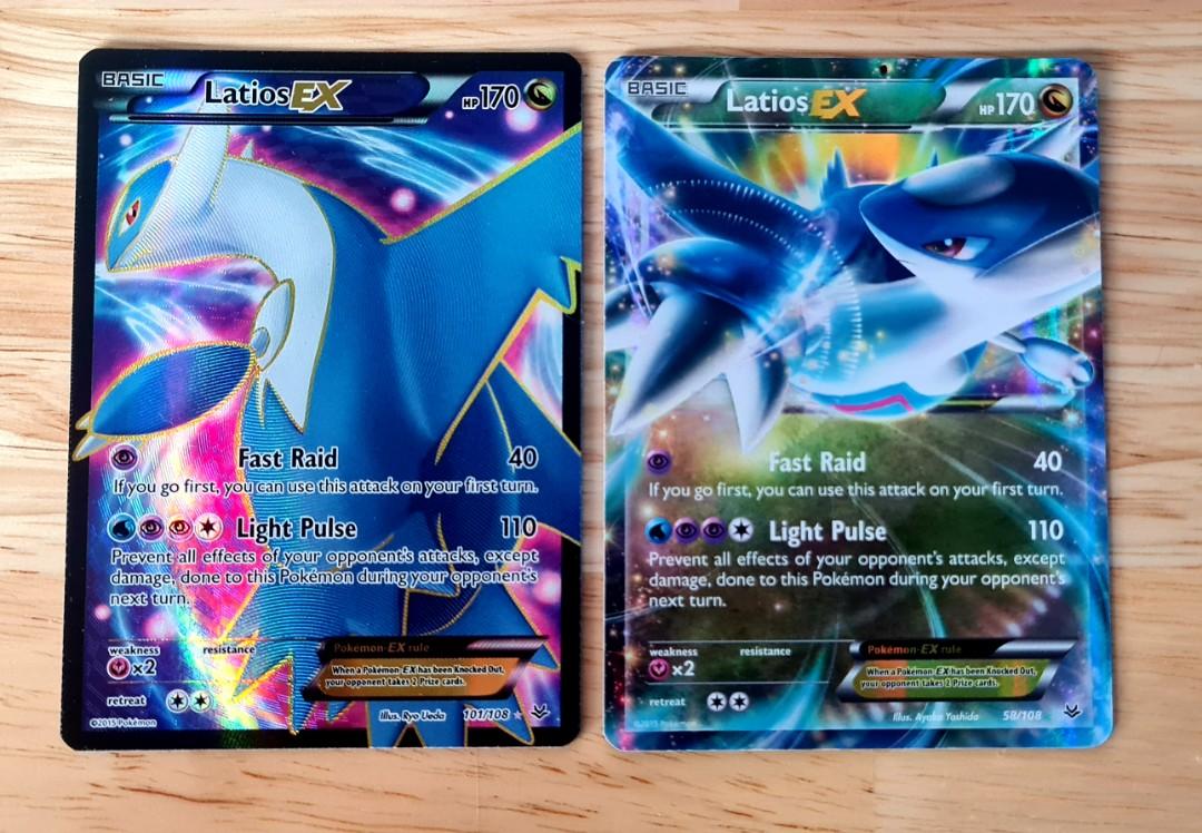 Pokemon Latios EX Bundle set NM, Hobbies & Toys, Toys & Games on Carousell